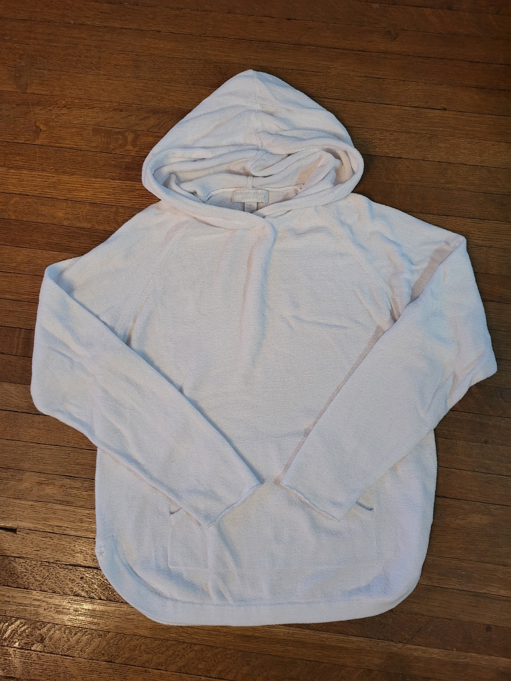 Barefoot Dreams Cozychic Ultra Lite Knit Hoodie - White